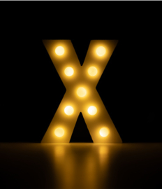 light Letter X