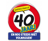 Verjaardagskaart 40 jaar