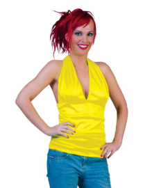Halter yellow top One size