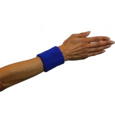 Polsband 2 stuks kobalt blauw