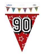 Vlaggenlijn 90 jaar ca 8 meter