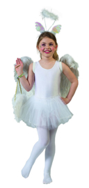 Ballerina white dress maat 116