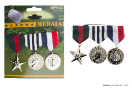 Medals plus minus 12x9 cm