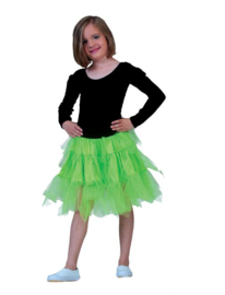 Fancy Petticoat Neon Green Child One Size