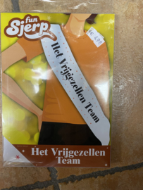 Sjerp het vrijgezelle team