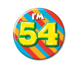 Button 54 Jaar