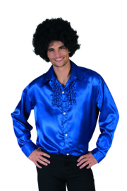 Dizzy dancin shirt blue maat 48/50
