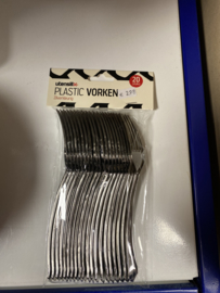 Bestek Zilveren Vorken 20 pcs