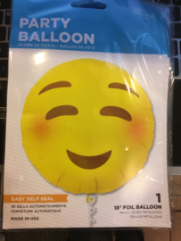 Folie ballon wordt geleverd zonder helium