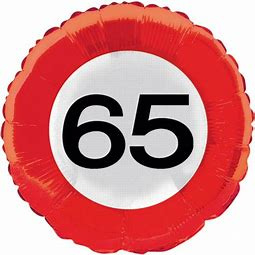 Folieballon verkeer 65. Deze folieballon heeft een grootte van 45cm en kan zowel met lucht als met helium worden gevuld. Wanneer de ballon gevuld wordt met helium, blijft hij zweven. wordt geleverd  met helium af te halen in winkel helium