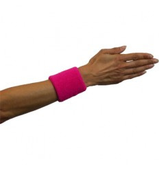 Polsband 2 stuks Neon Roze