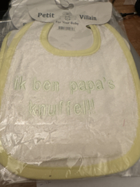 Slab. Ik ben Papa's  knuffel