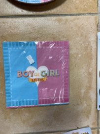 Servetten Boy Girl