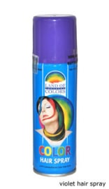 Purple hair spray