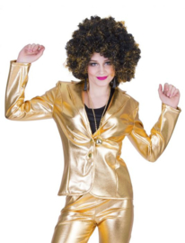 Disco fever jacket gold maat 36/38