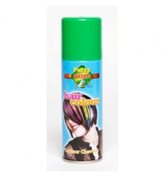 Haarkleurspray 125 ml  groen