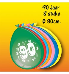 90 jaar ballonnen