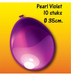 Pearl Violet Ballonnen 10 stuks