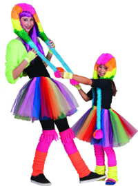 Skirt rainbow volwassen one size