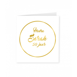 Kaart 50 jaar Sarah