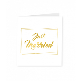 Kaart Just Married