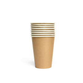 Gouden  bekertjes 8 pcs