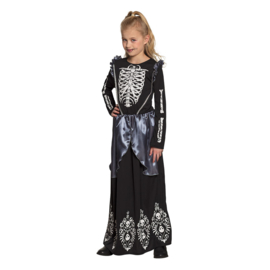 Kostuum Skeleton queen (10-12 jr)