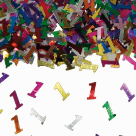 tafel confetti 1 jaar