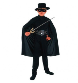 Zoro Shirt, pants,belt,mask,cape, hat 10/12 jaar