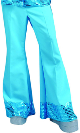 Disco pants Bleu maat 48/50