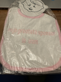 Slab. mijn grootste sponsor is oom
