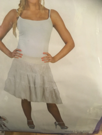 Wite Lace Skirt One Size