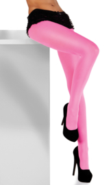 Panty Opaque Neon Roze