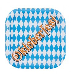 BORDJES "OKTOBERFEST" 25X25CM. (6 STUKS)