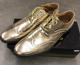 Heren schoen goud maat 42-43