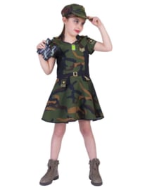 Army Girl Anna dress maat 140