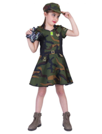 Army Girl Anna dress maat 116