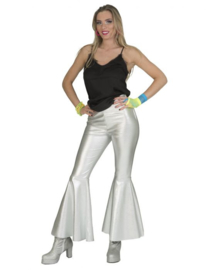Disco fever pants silver maat 36/38