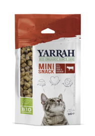 Yarrah Biologische Minisnacks voor Katten