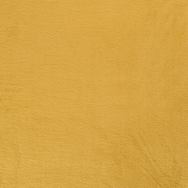 Bamboe fleece - oker