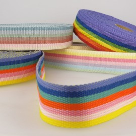 TASSENBAND multicolor pastel