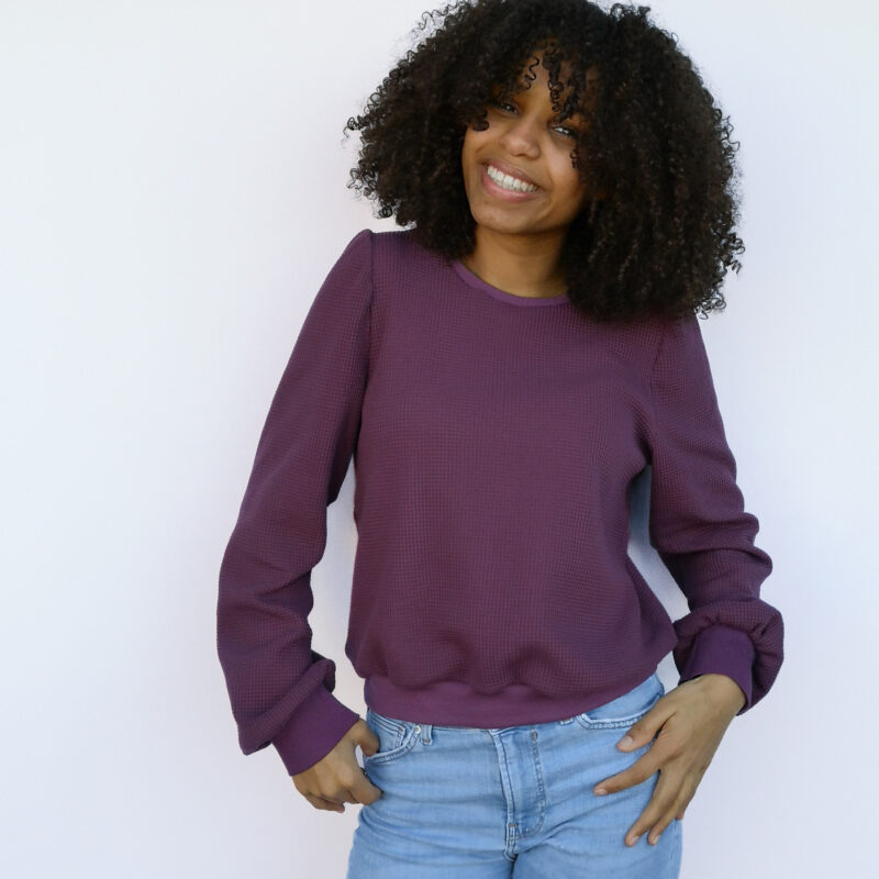 Hera sweater voor dames en tieners – papieren naaipatroon