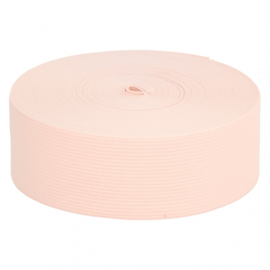 ELASTIEK 40MM GEKLEURD  licht roze