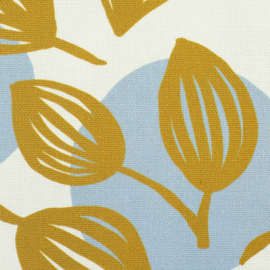 Dots & Leaves by Emjo- canvas