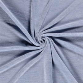 Bamboe fleece - babyblauw