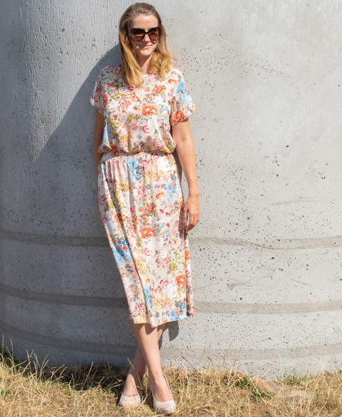 Lux jurk voor dames – papieren naaipatroon