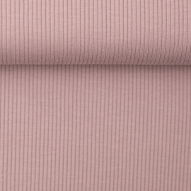 Marissa - ribjersey oudroze