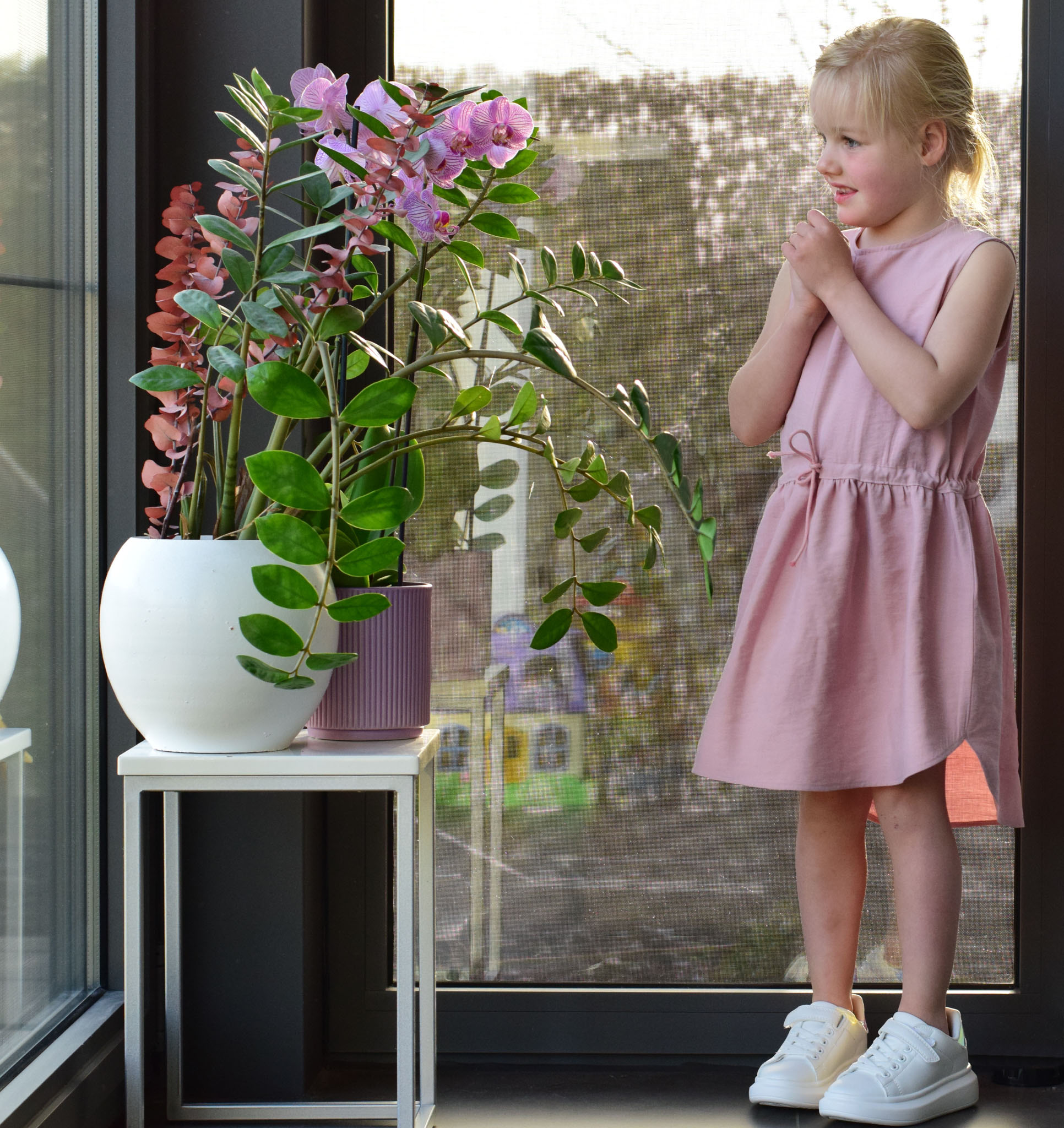 Lotus jurk kids – papieren naaipatroon