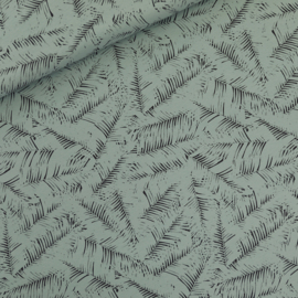 SYAS- Leaf Shelter - M - French Terry - Groene Branding - R