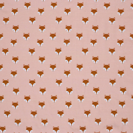 Katoen Jersey - Vossen Roze